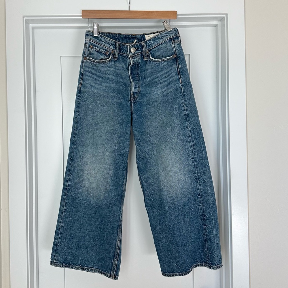 rag & bone Maya High Rise Shorty Wide Leg